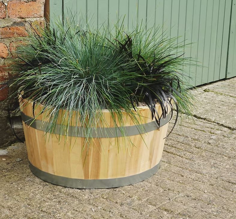 Barrel Planters