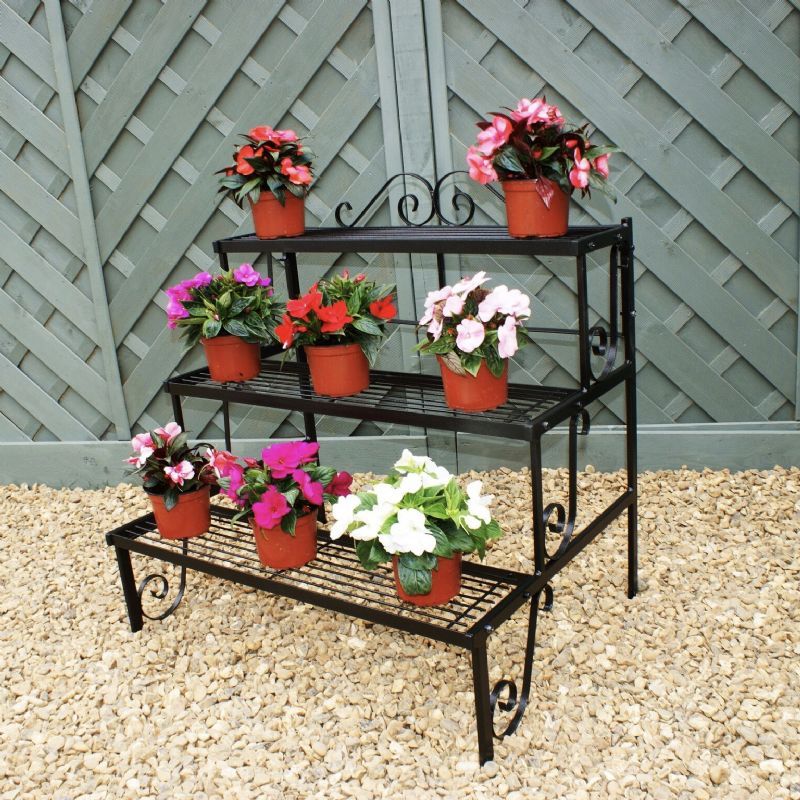 3 Tier Plant Pot Stand for Indoor Display