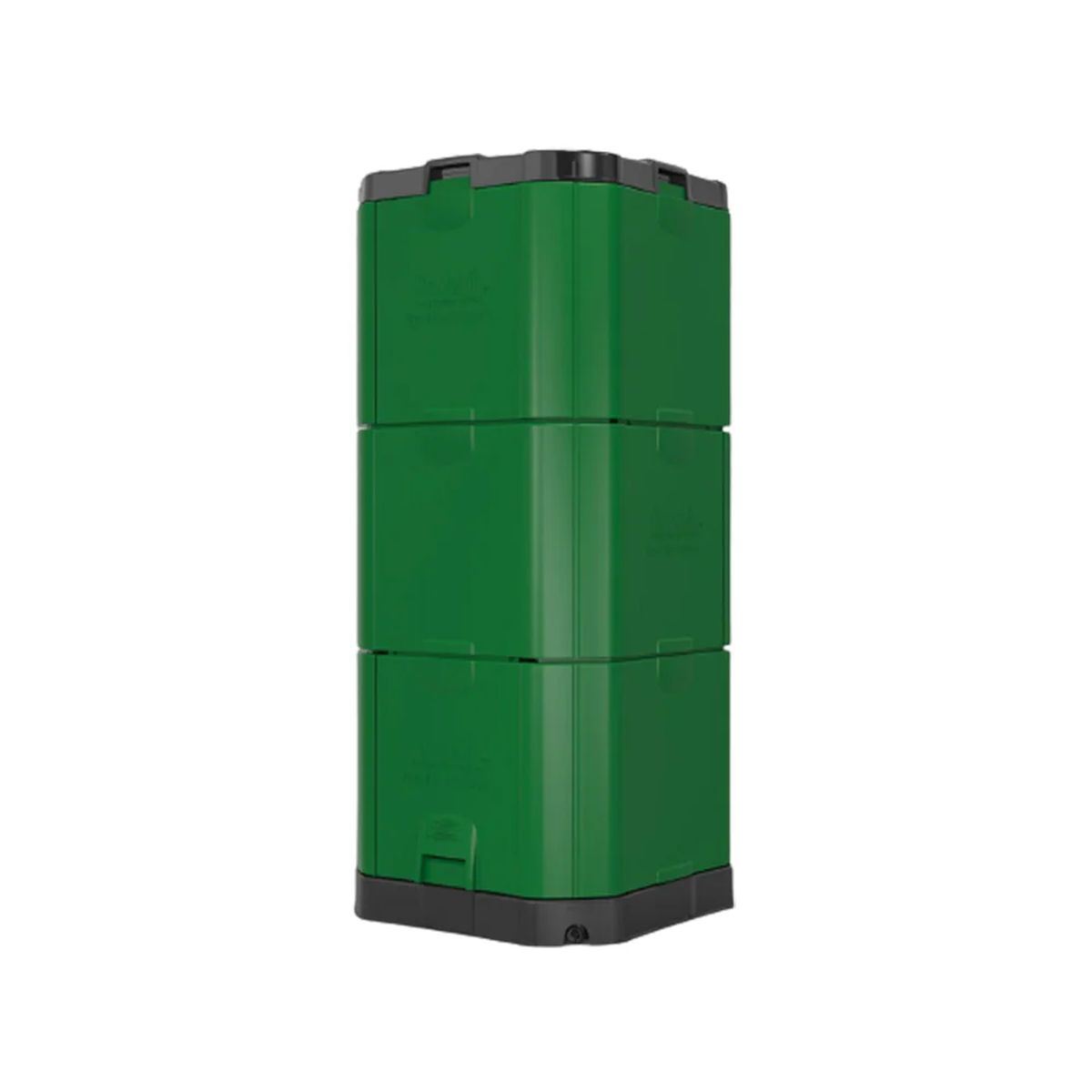 full view of aerobin hot composter