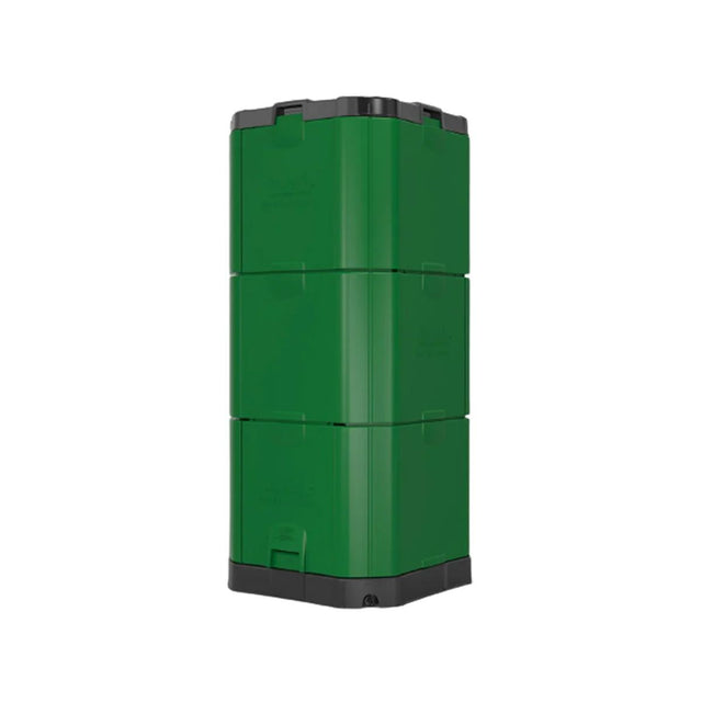 full view of aerobin hot composter