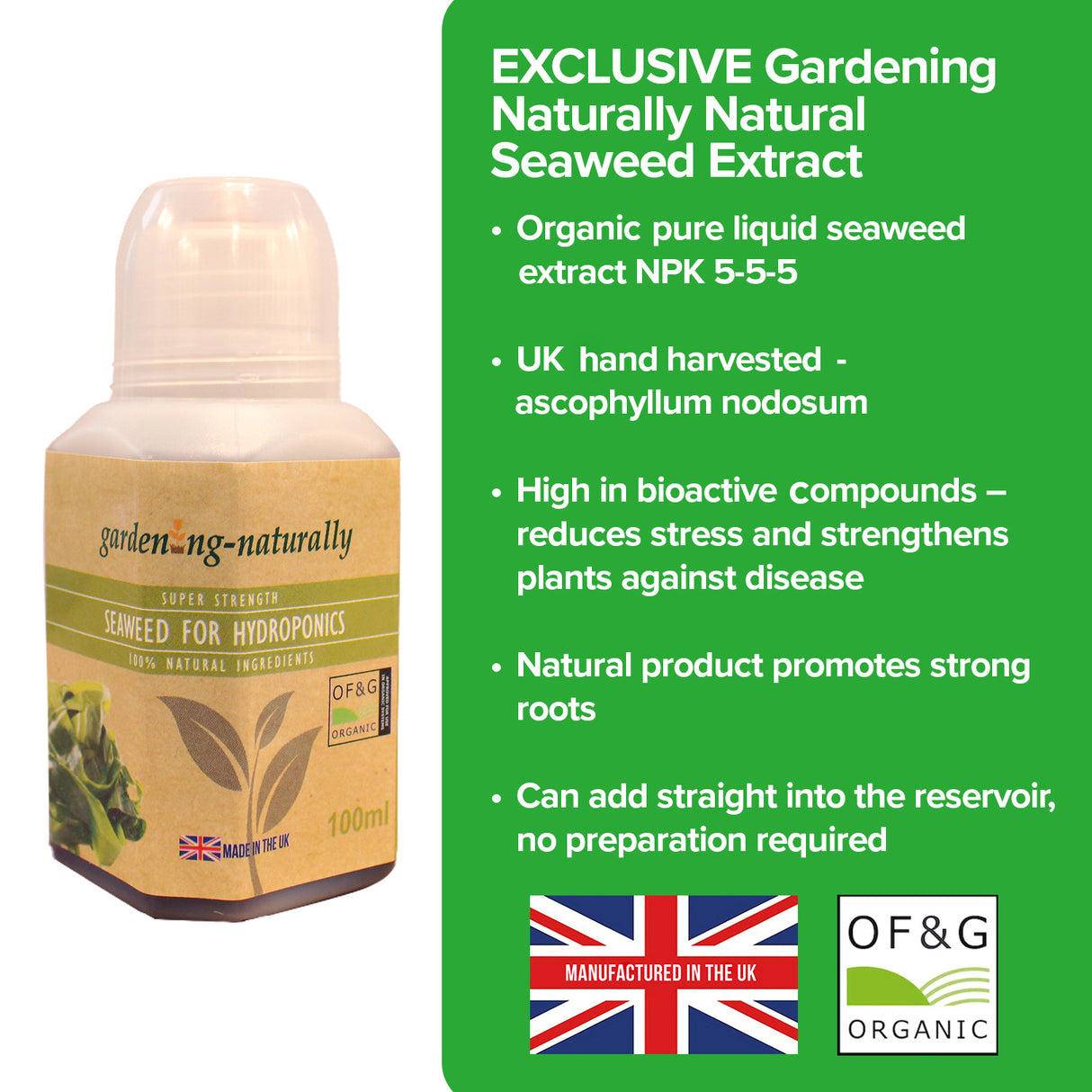 hydroponics seaweed