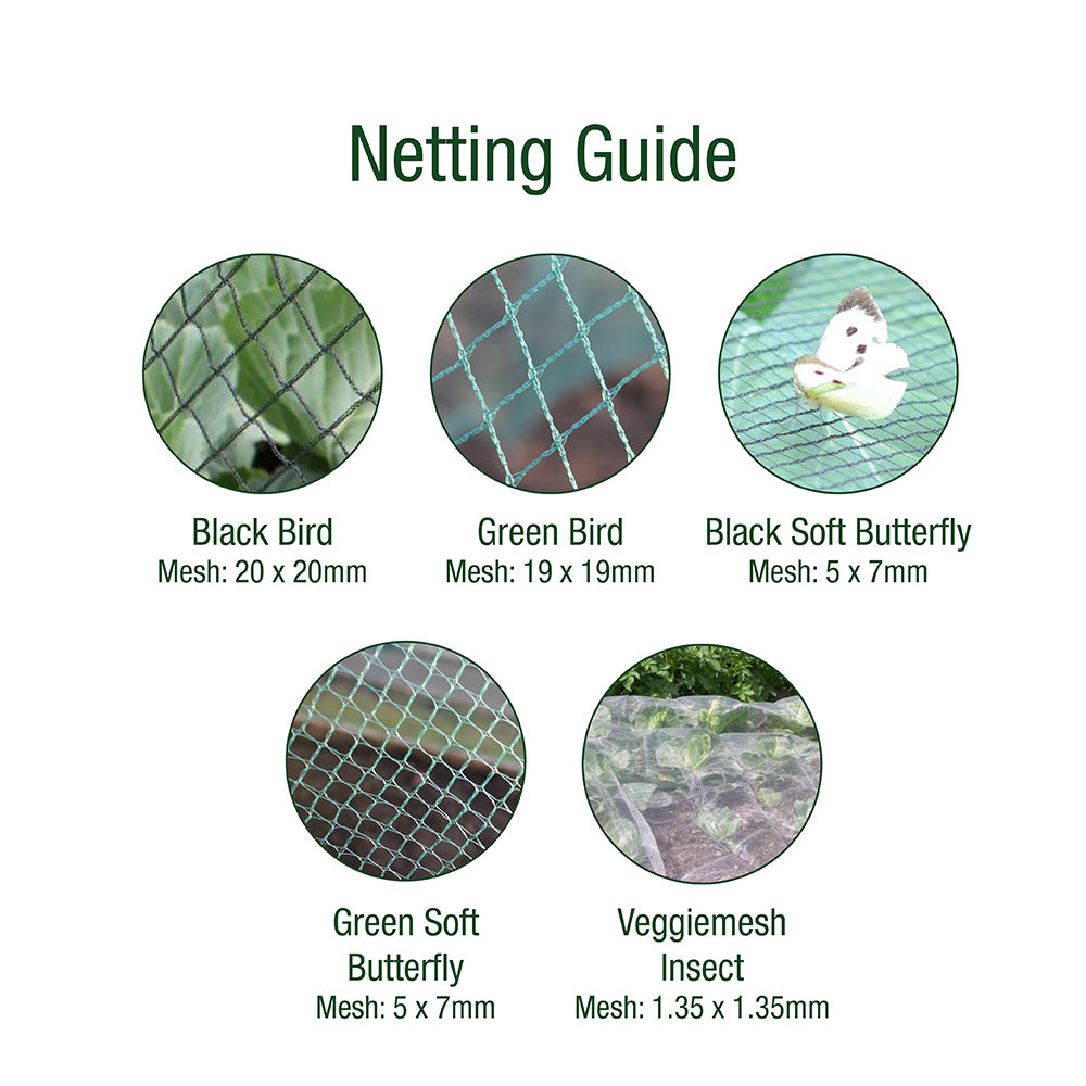 Different netting types available