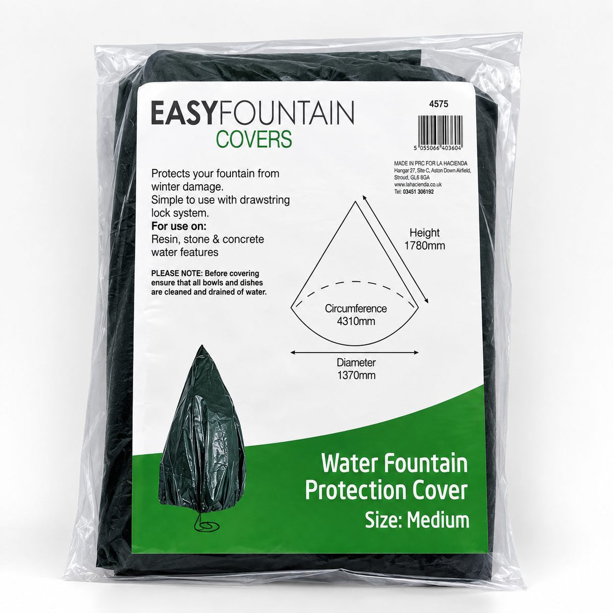 Water Feature Cover – Fountain Protector