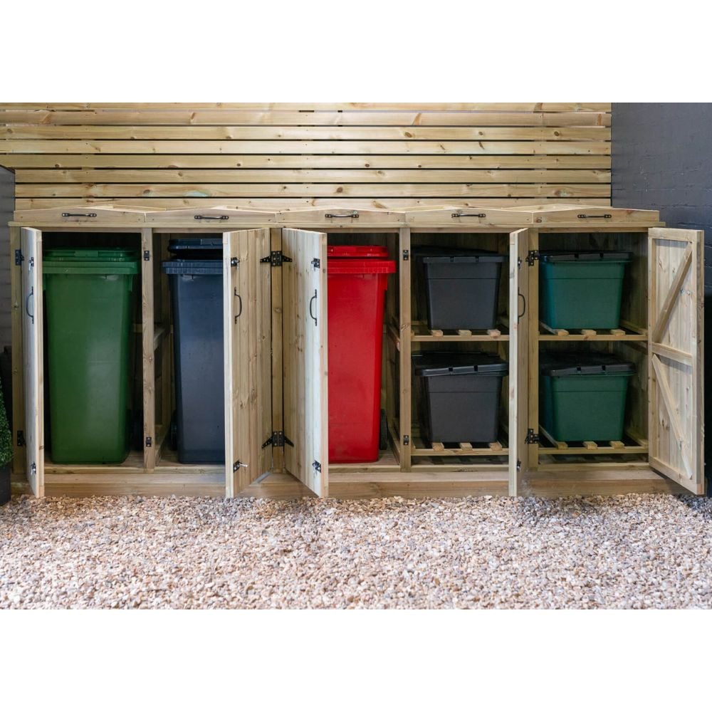 3 Bin x 4 Recycle Box