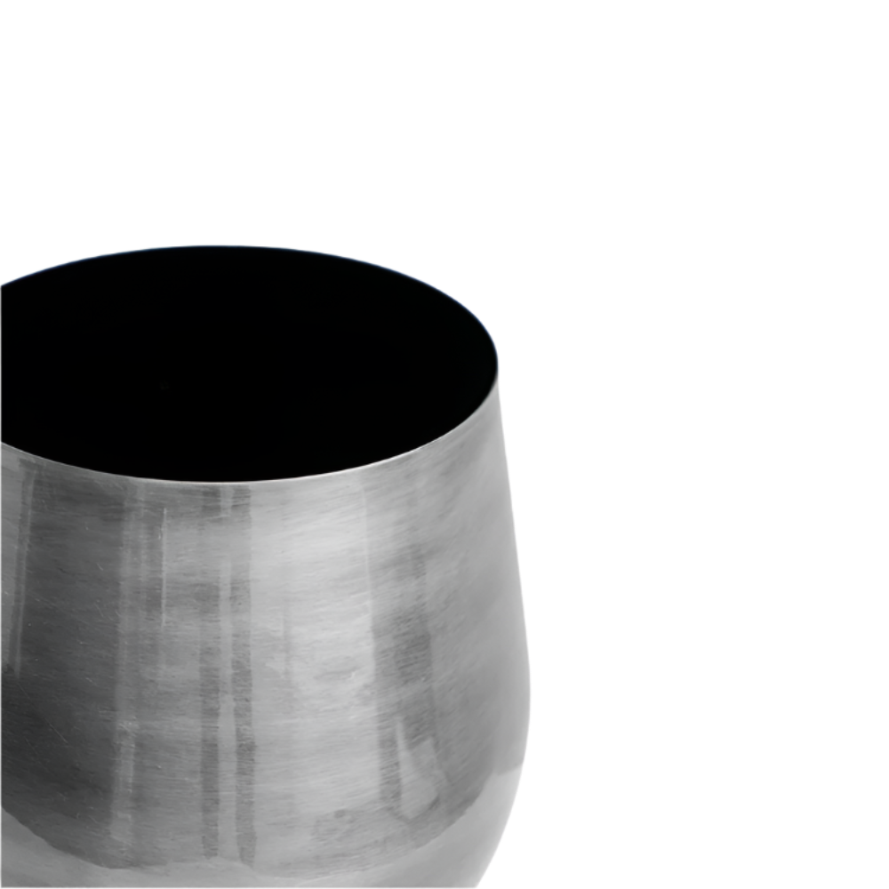 indoor plant pot antique pewter style