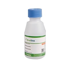 A bottle labeled 'Aphidius Ervi' used for natural aphid control in gardening.