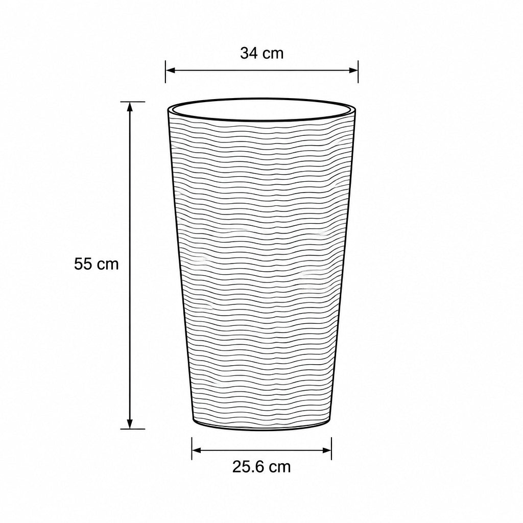 dimensions of the balata garden plant pot