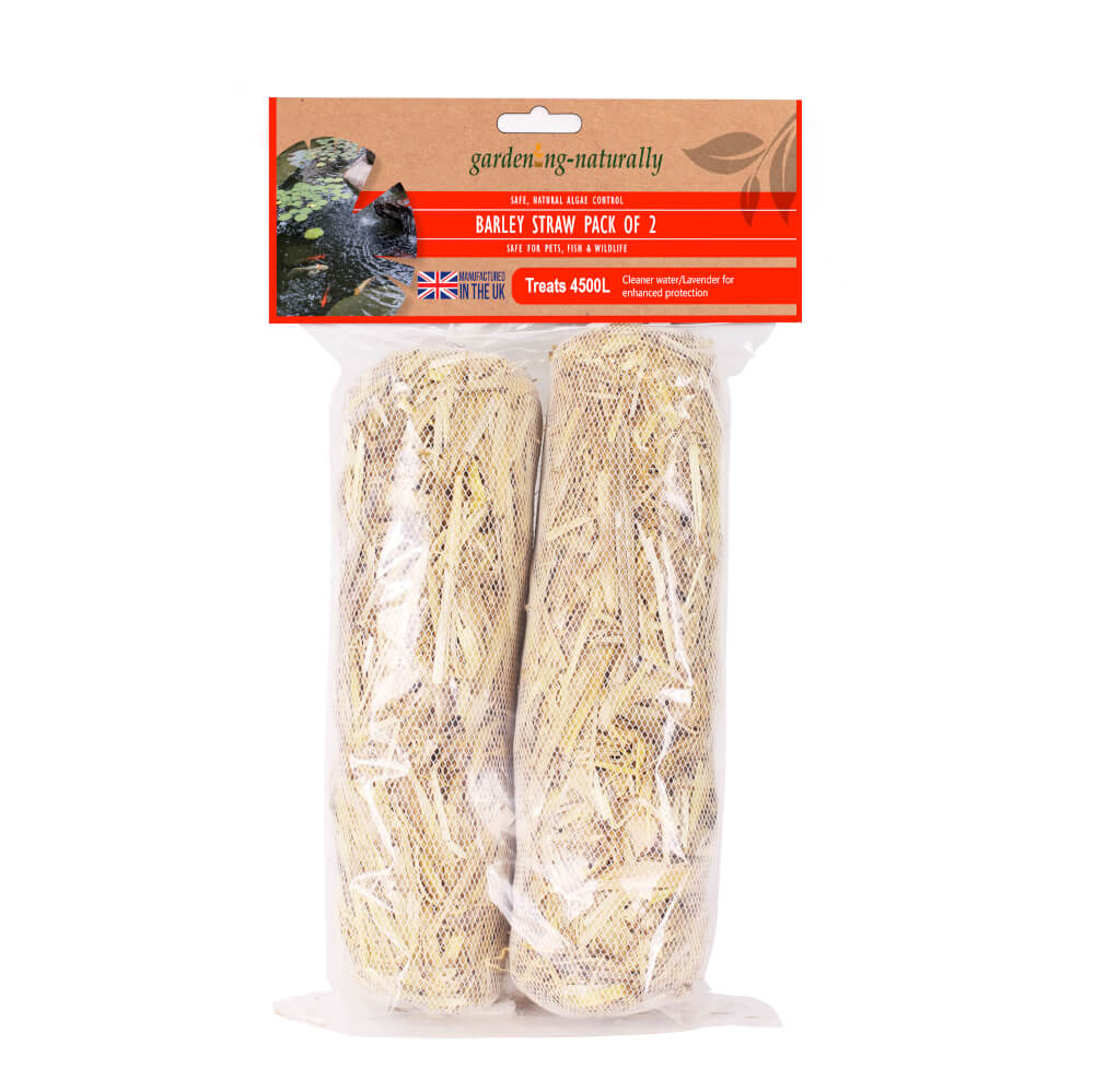 Barley straw pack of 2 for ponds