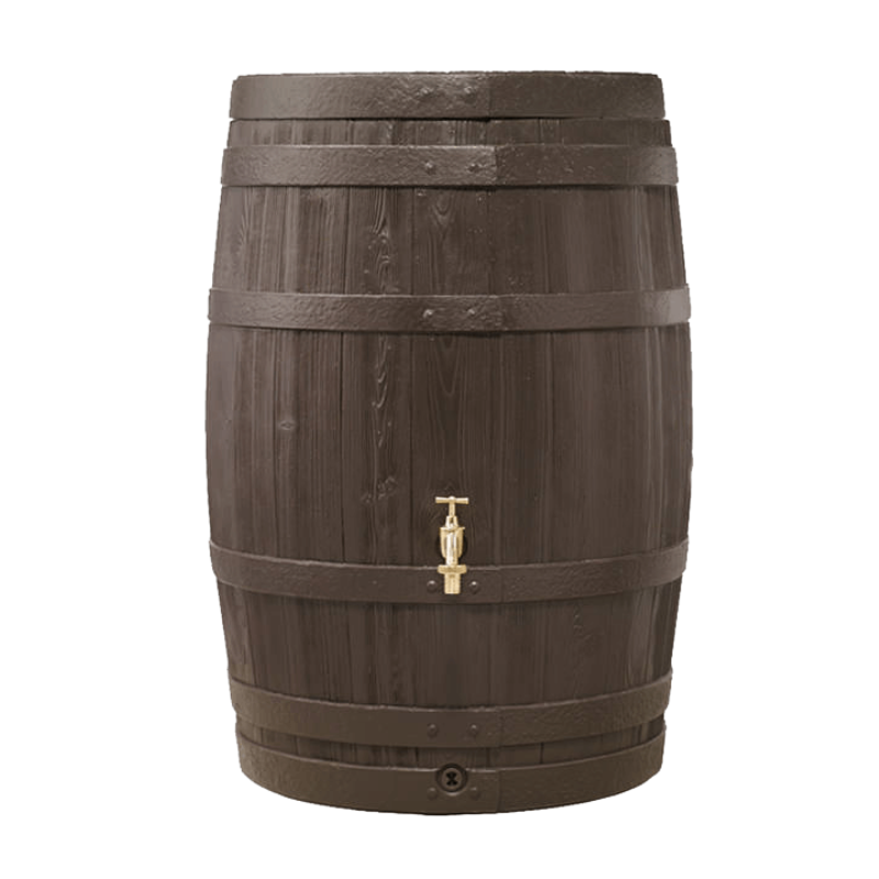 Brown Barrica rainwater waterutt barrell