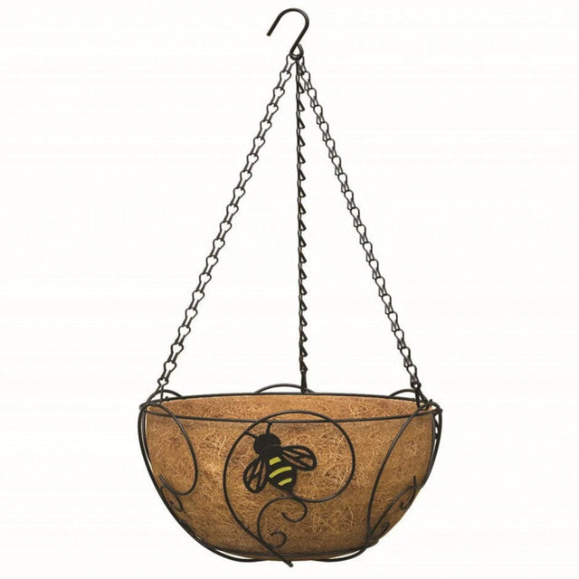garden bee hanging basket