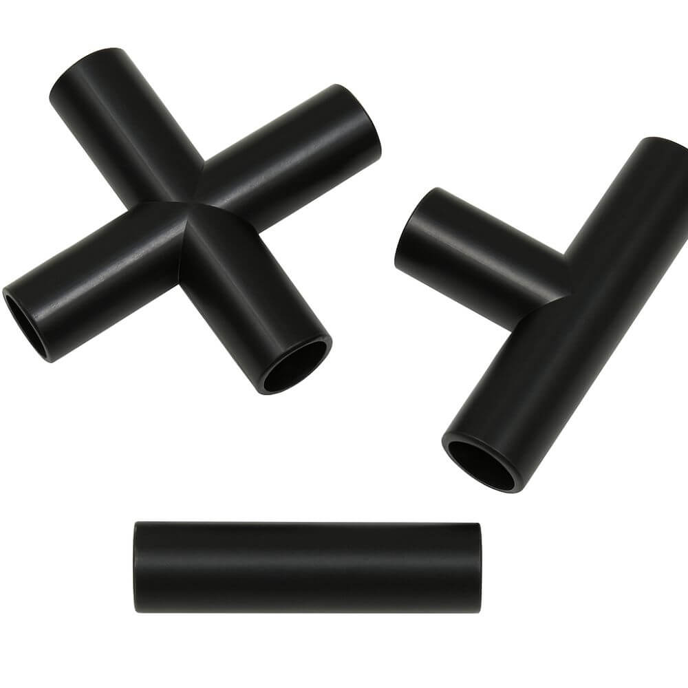 Black Hoop Connectors for garden cages