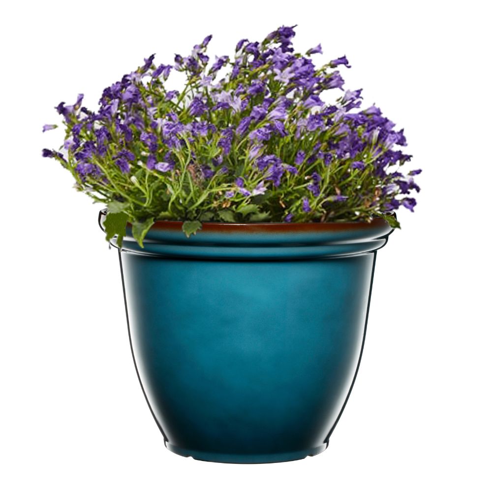 blue anygyi ceramic effect pot