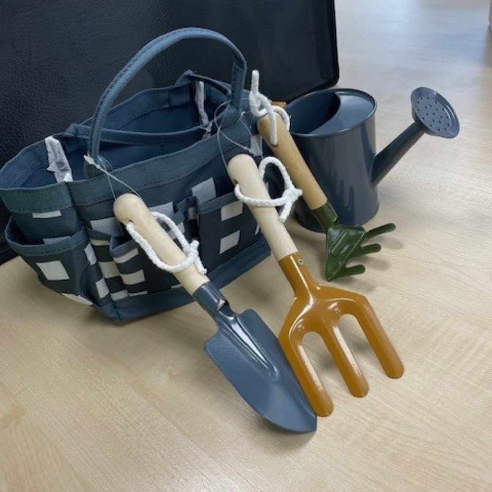 Childrens Garden Tool and Carry Bag Set