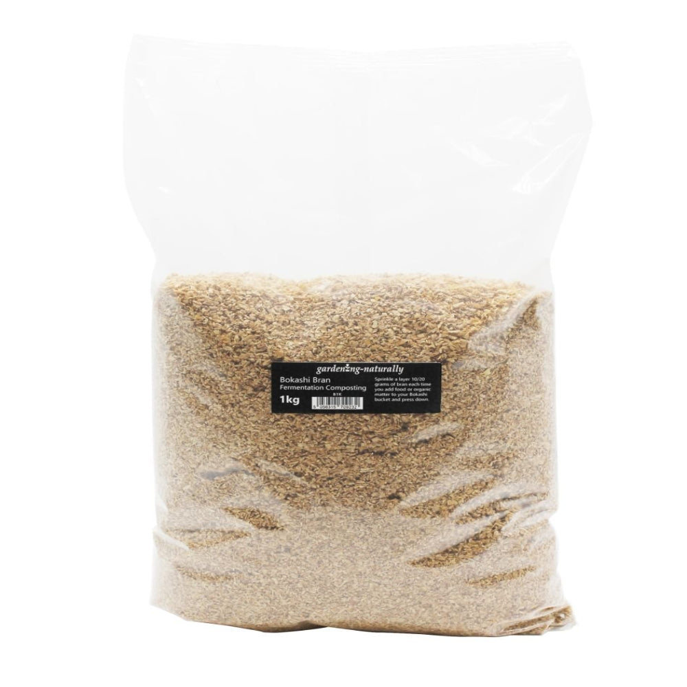 Organic Bokashi Bran 1kg or 2kg Composting