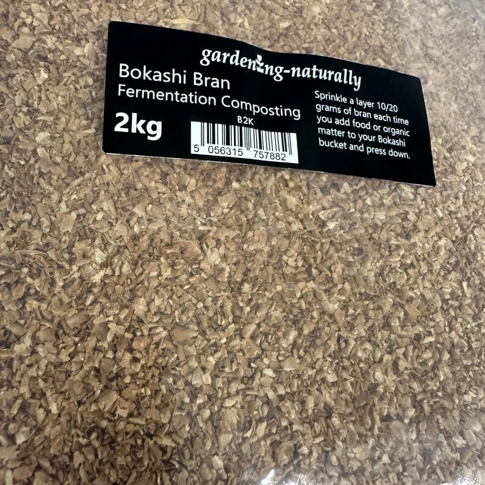 Organic Bokashi Bran 1kg or 2kg Composting
