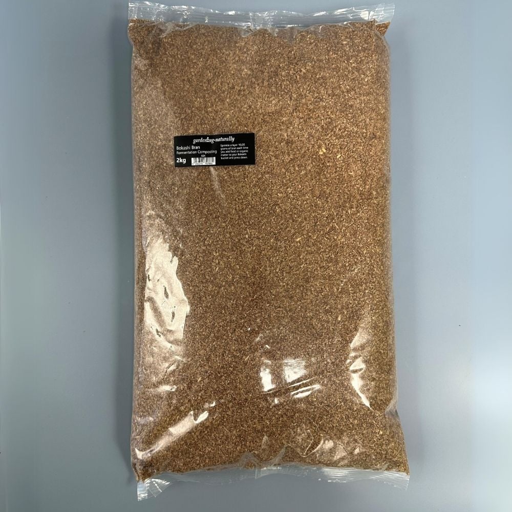 Organic Bokashi Bran 1kg or 2kg Composting