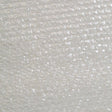 Close-up of a white bubble wrap used for greenhouse insulation.