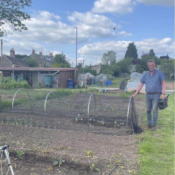 black butterfly netting on black high top hoops