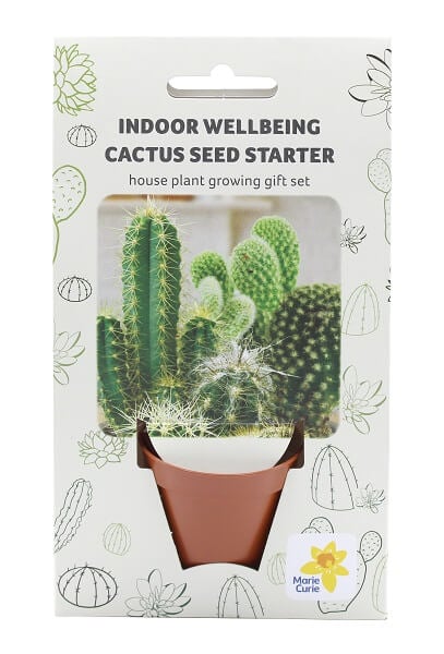 Grow your own cactus seed starter set