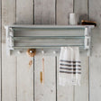 Chalk coloured clothes dryer