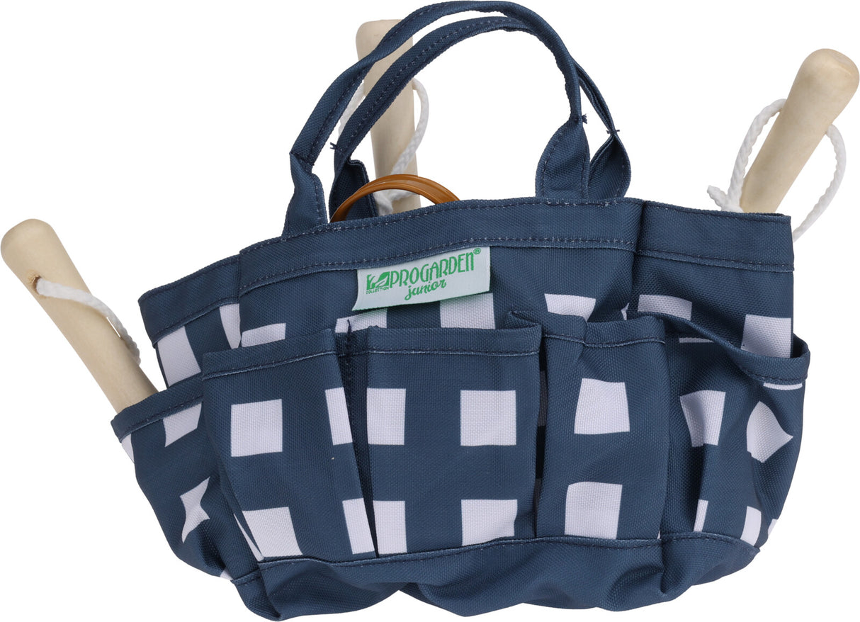 Childrens Garden Tool and Carry Bag Set