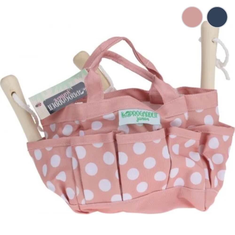 Childrens Garden Tool and Carry Bag Set