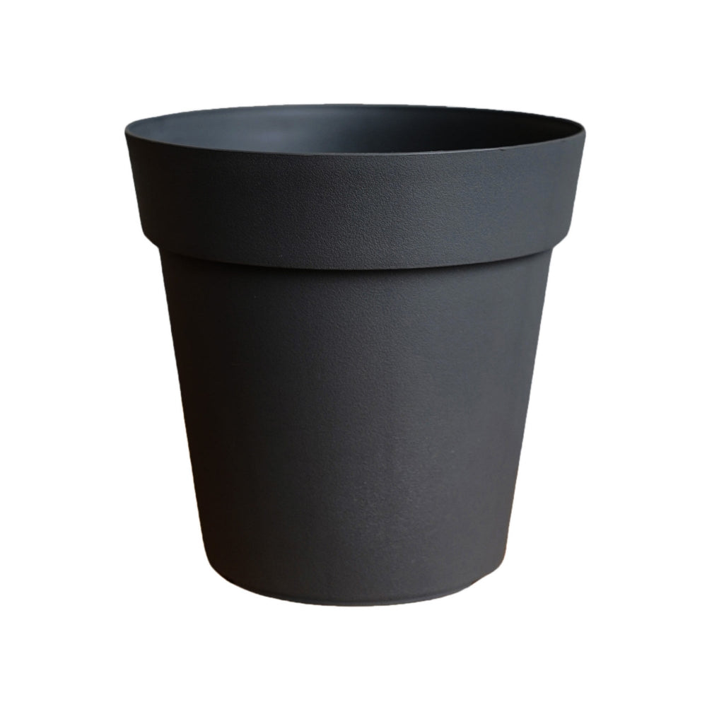 anthracite cleo plant pot small
