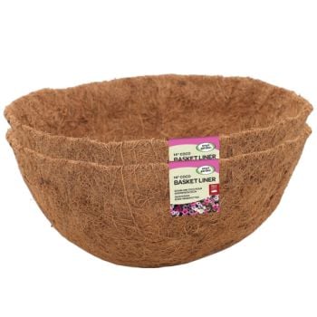 Coco hanging basket liners