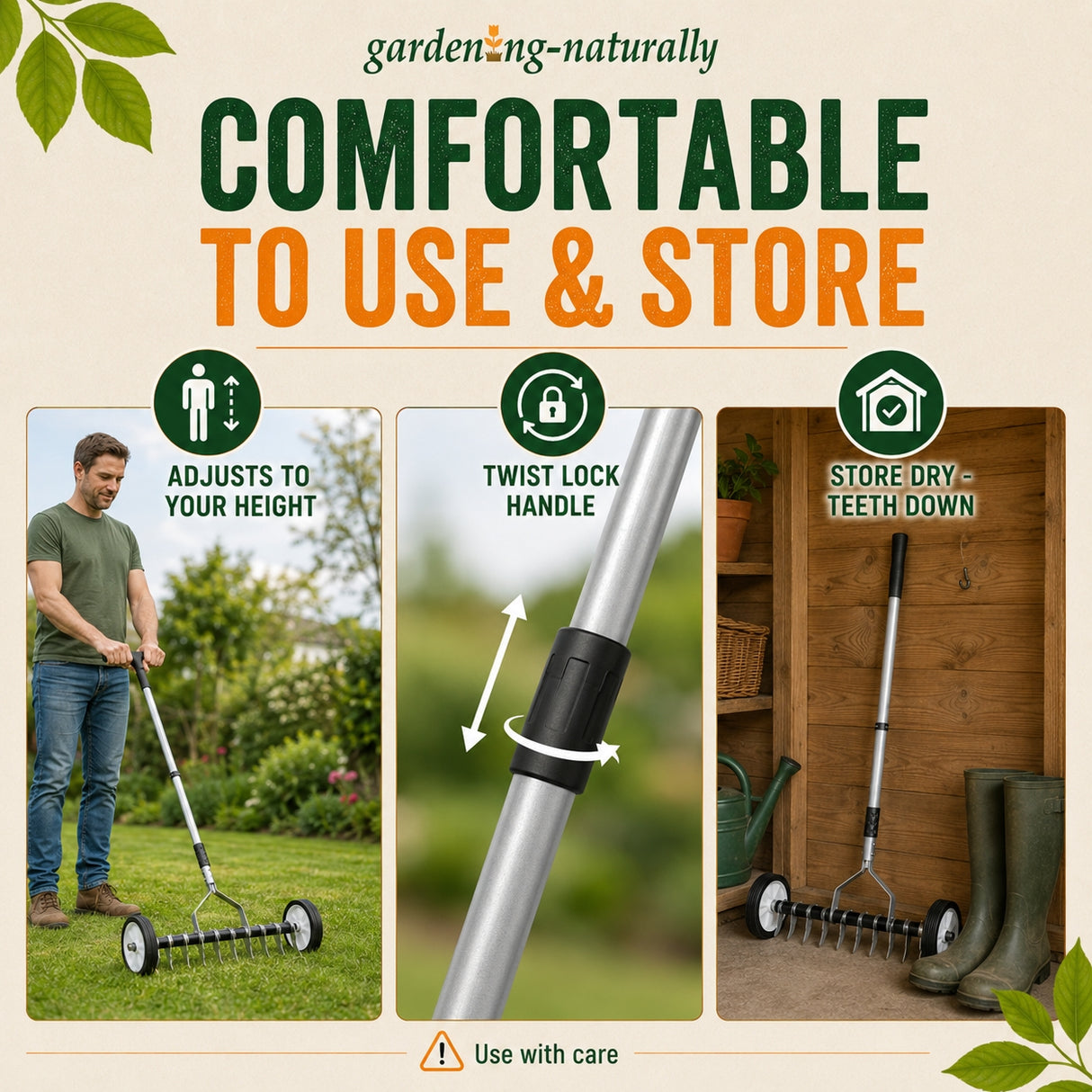 easy to use and store