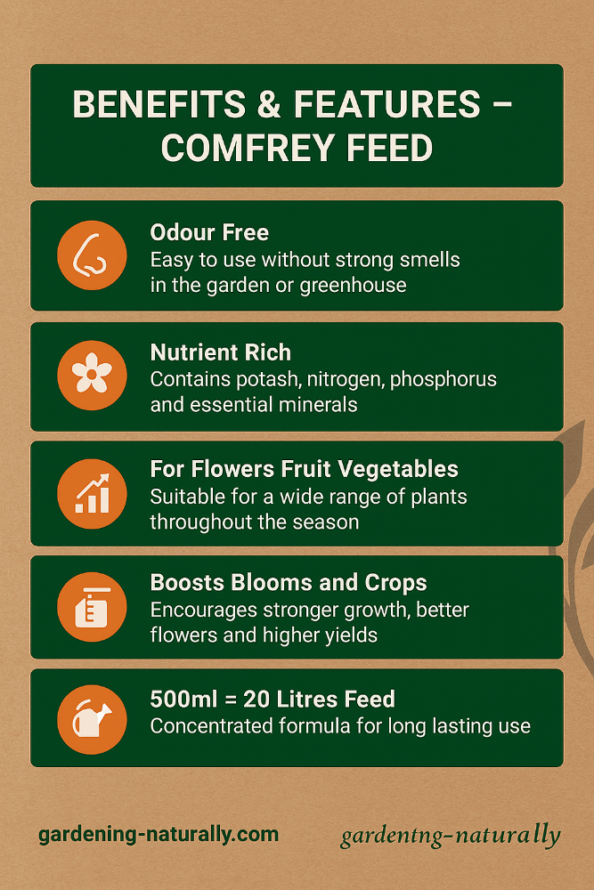 benefits of comfrey feed