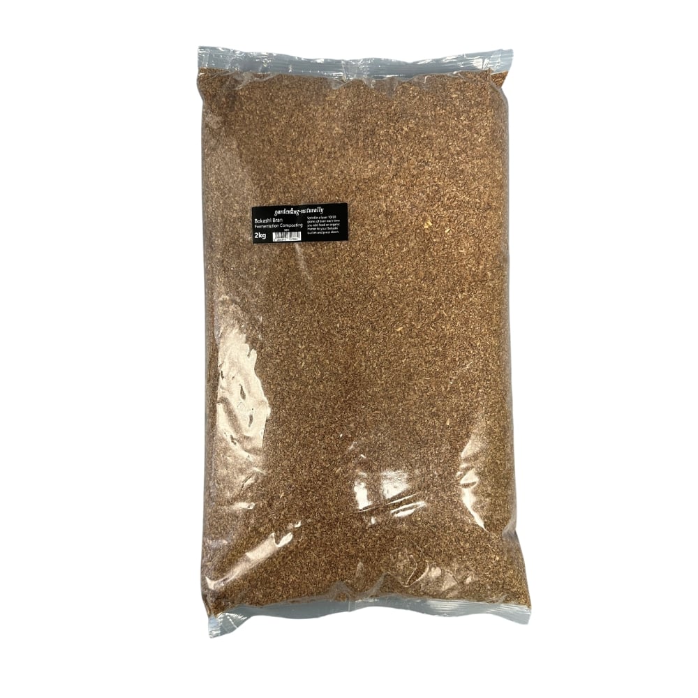 Organic Bokashi Bran 1kg or 2kg Composting