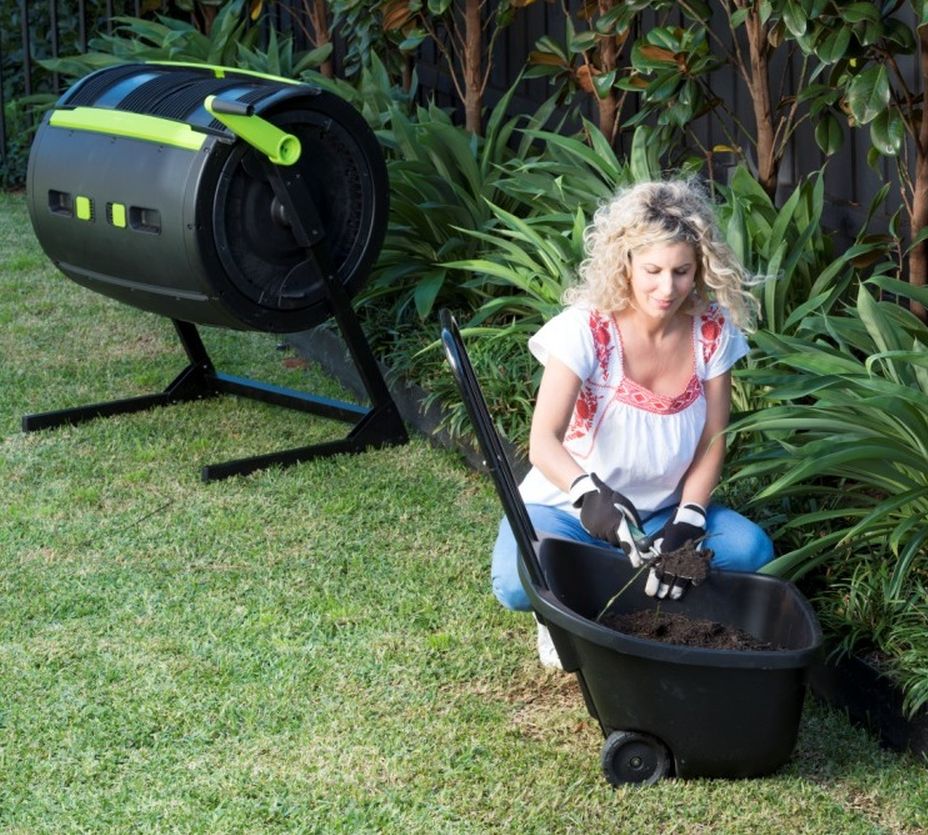composting cart barrell