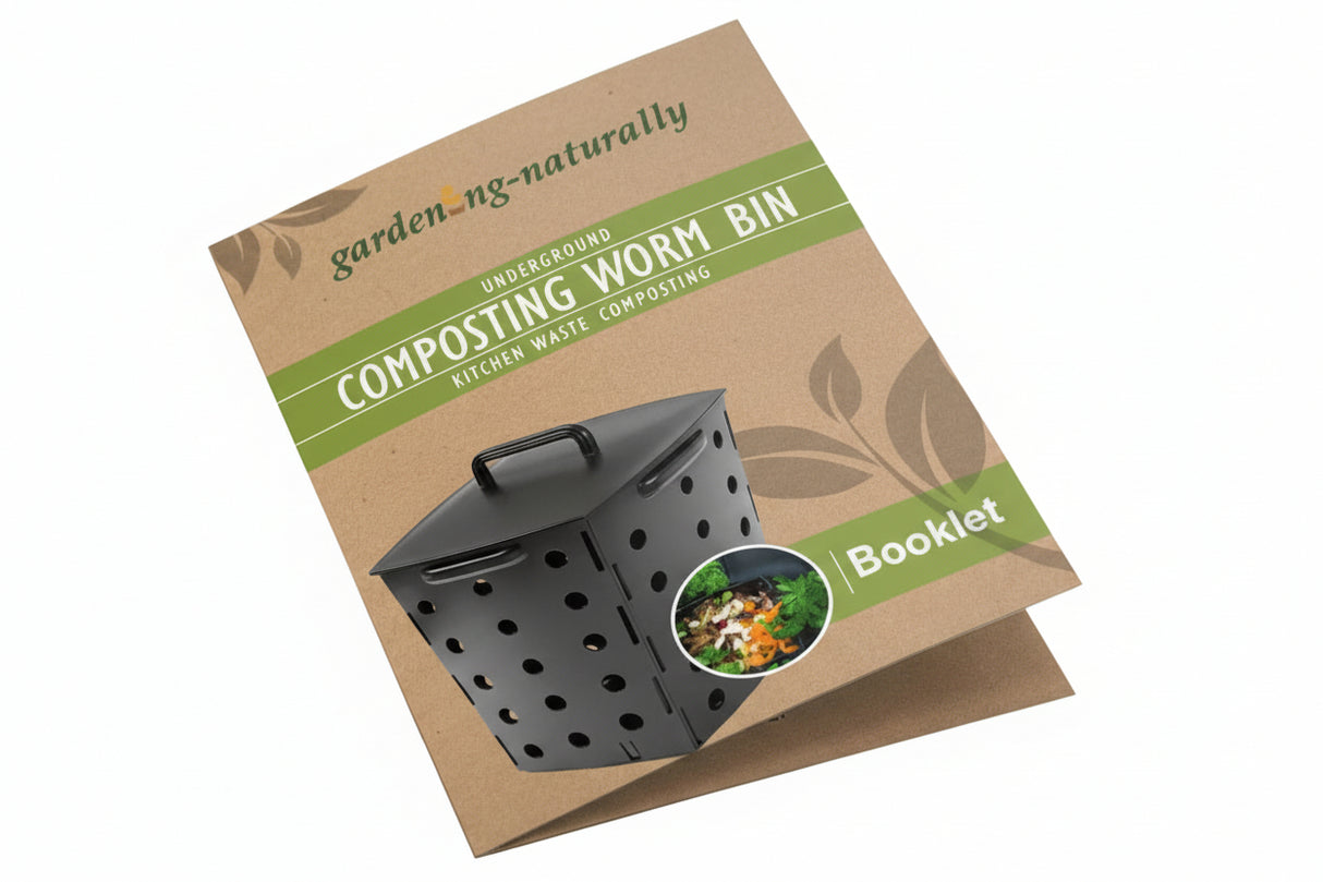 composting worm bin underground leaflet