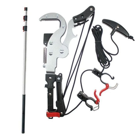 A tree pruning set consisting of a telescopic pole