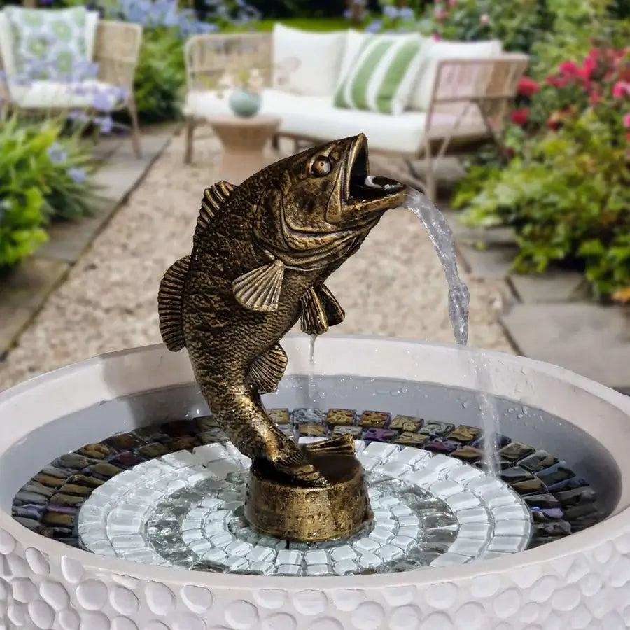 Bronze Water Fountain Topper
