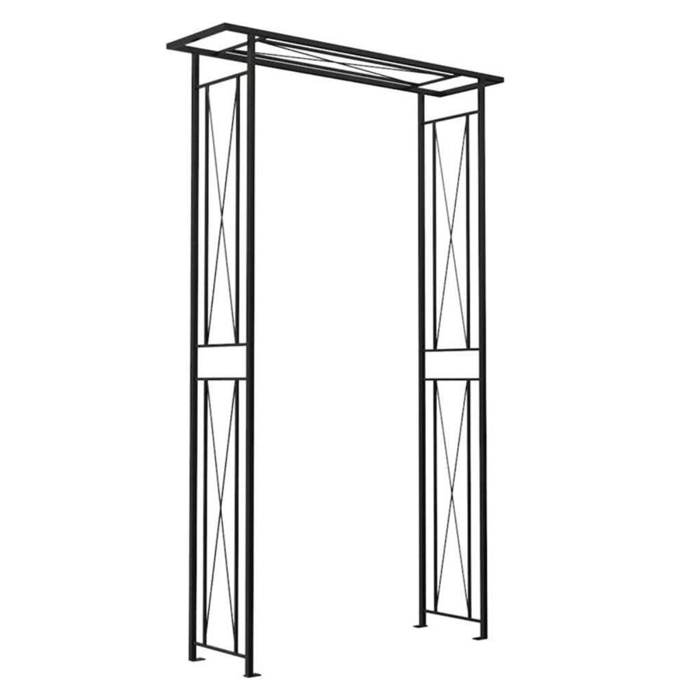 metal garden flat top arch