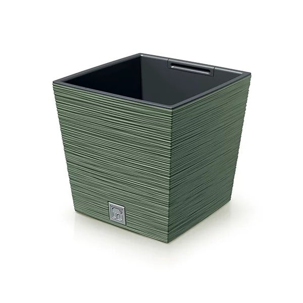 Fora Eco Square Plant Pots White, Green or Natural