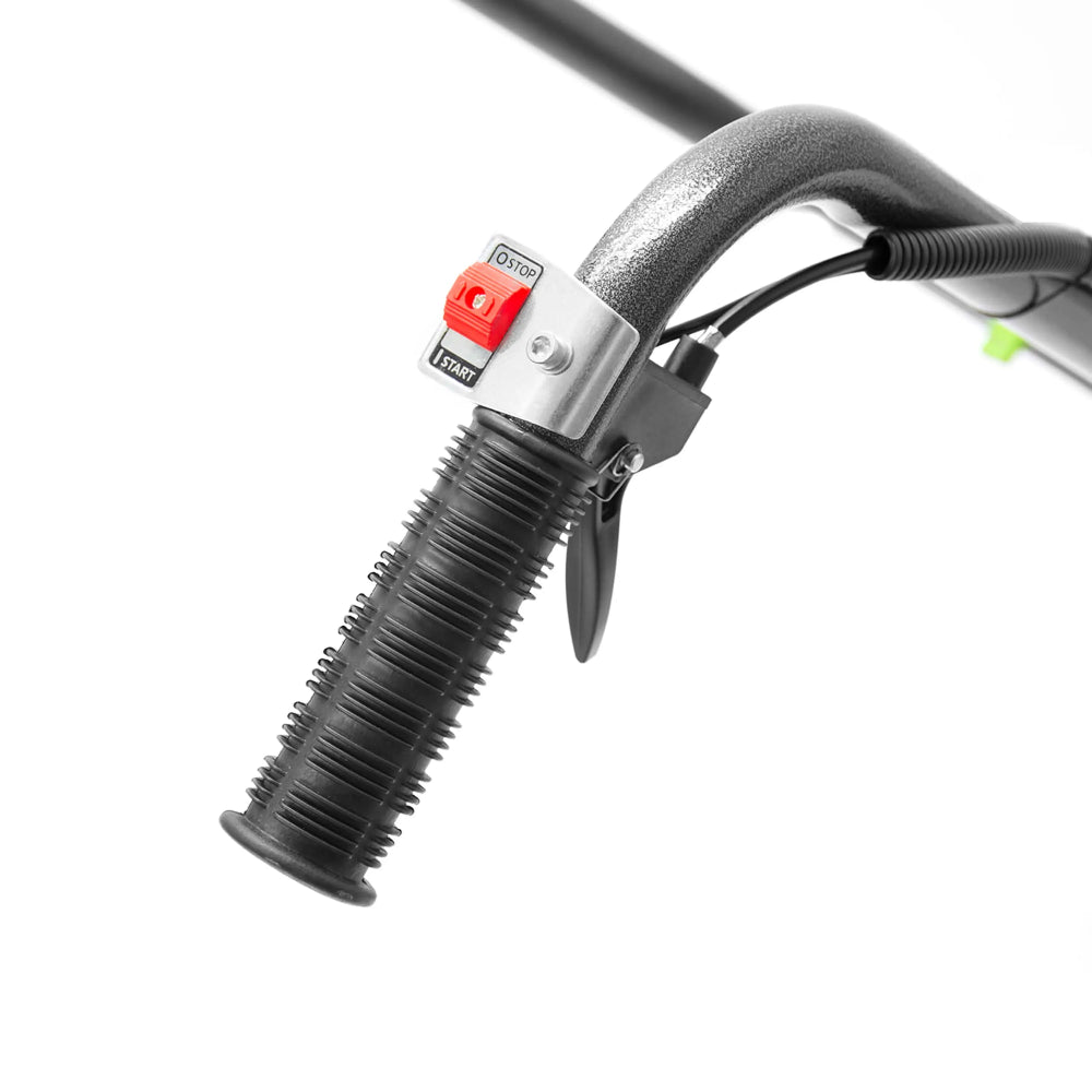 garden petrol tiller throttle with start stop function