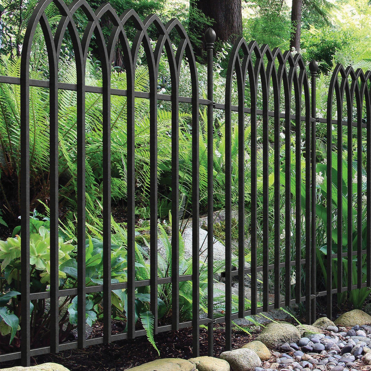 Garden Fence and Gate Kit Gothic Style
