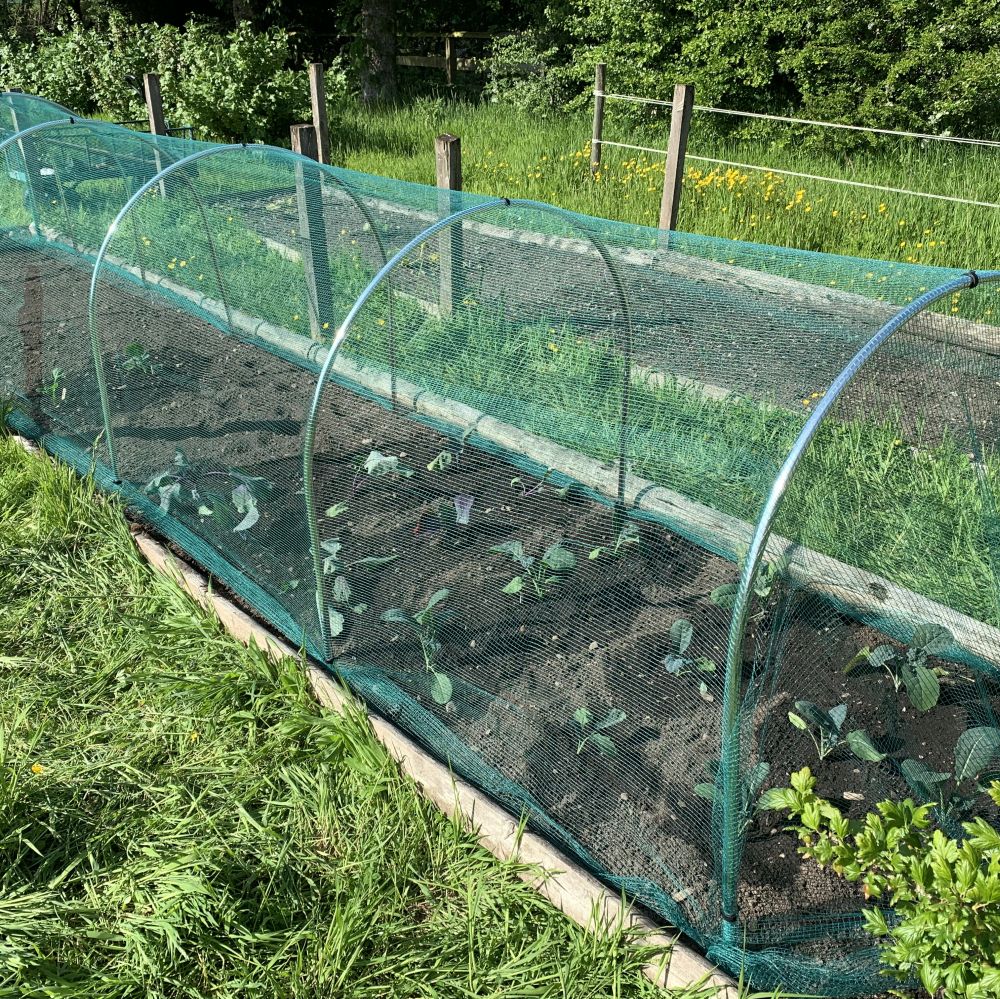netting tunnel for garden