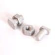 Set of cropped head bolts for the greenhouse