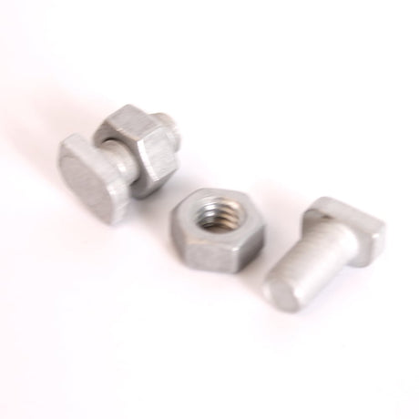 Set of cropped head bolts for the greenhouse