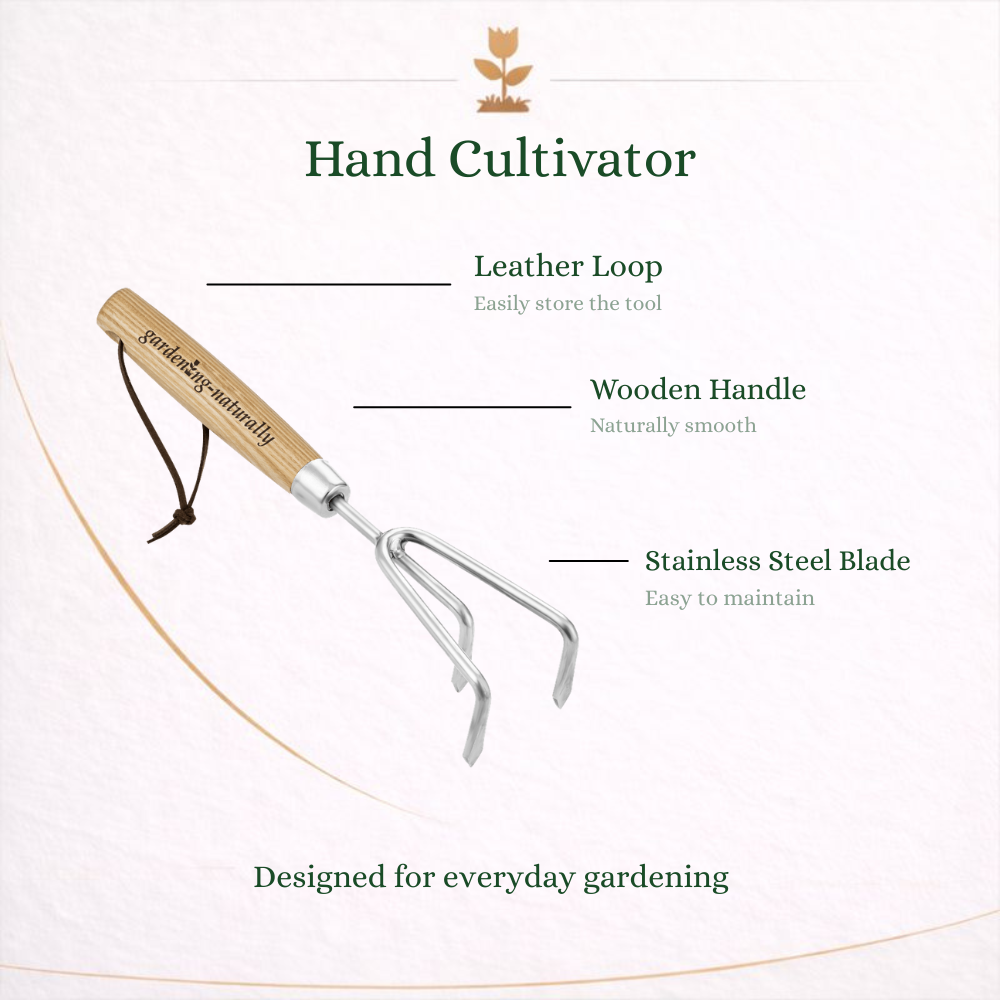 Hand Cultivator Infographic