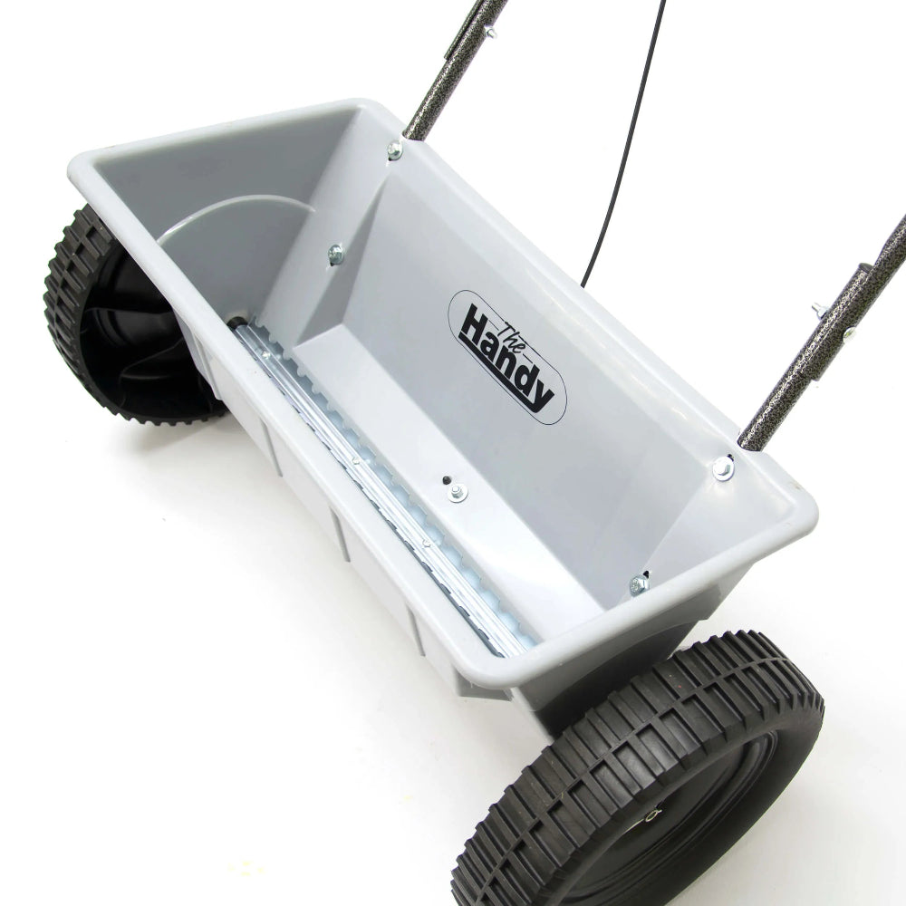 drop spreader container to hold seeds