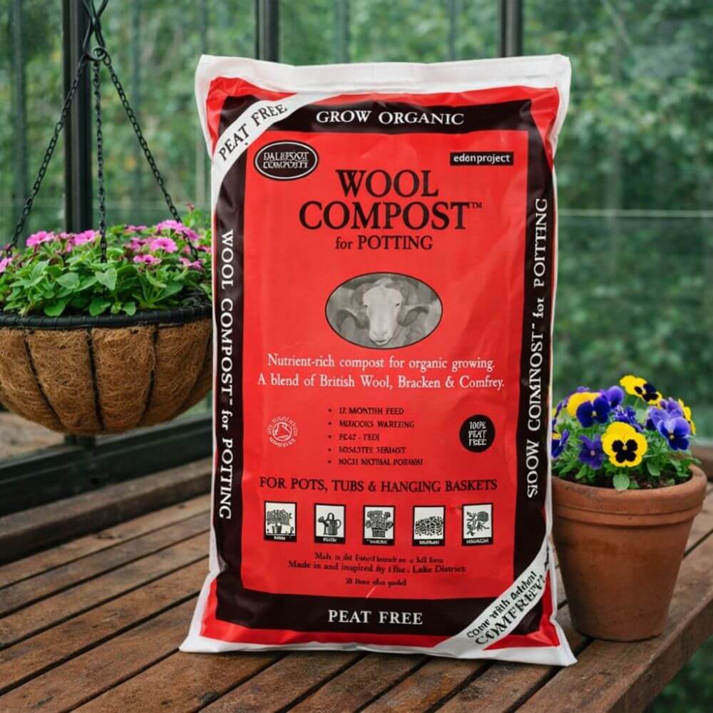 Wool Compost™ for Potting – Peat-Free Organic Compost
