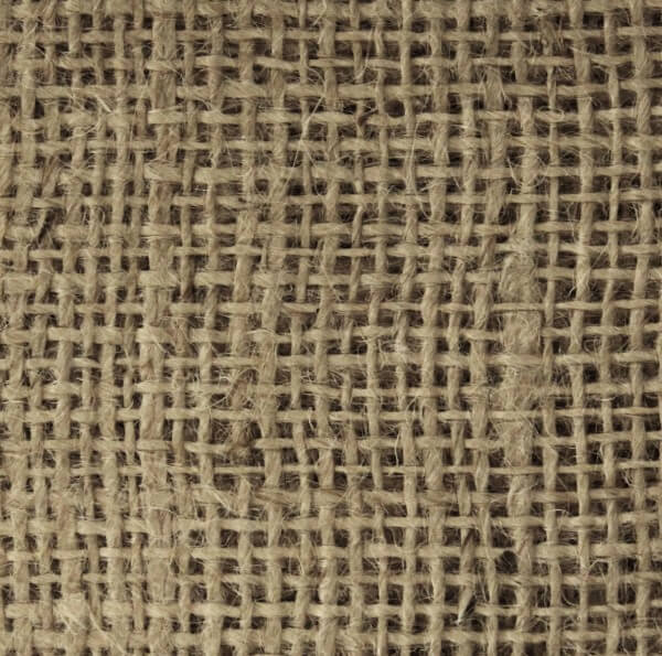hessian fabric close up, also known as burlap
