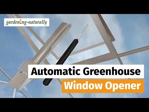 Automatic Greenhouse Vent Opener Solar Powered
