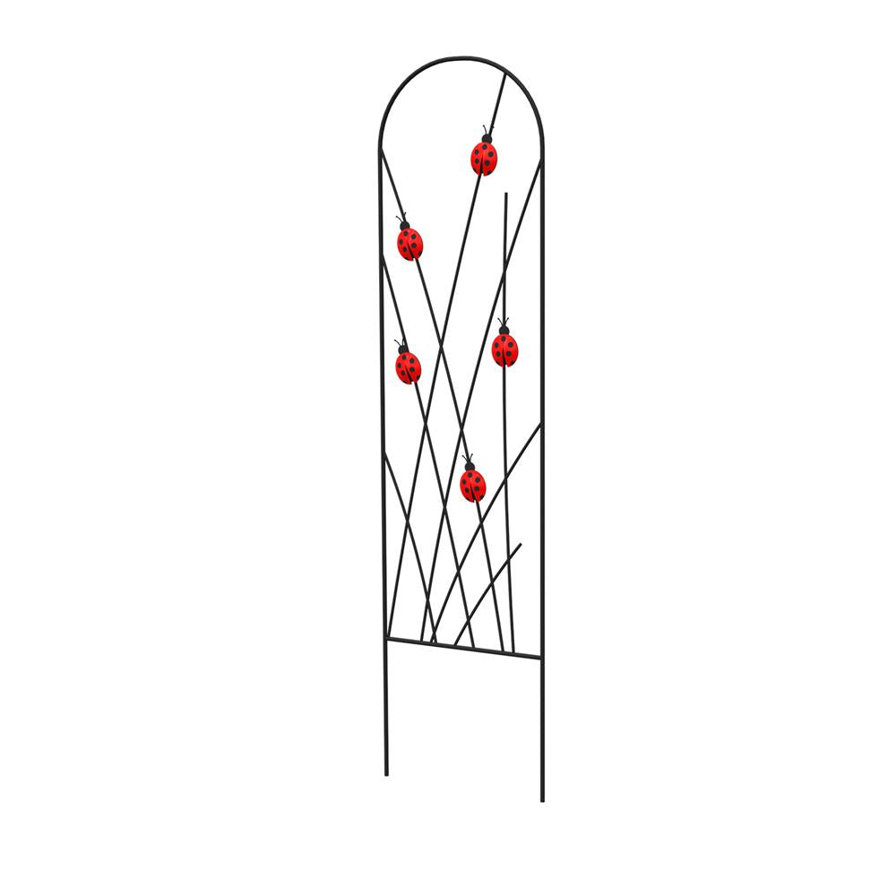 metal ladybird trellis support for garden plants