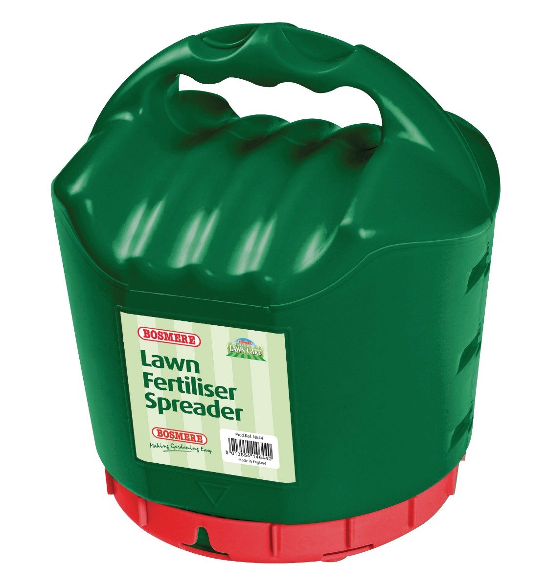 Lawn Fertiliser Spreader with Adjustable Flow