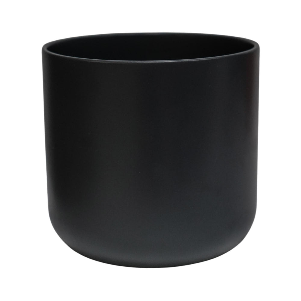 anthracite lisbon plant pot